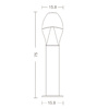 Jaquar Neway 10W LED Bollard