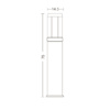 Jaquar Titano 10W LED Bollard