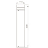 Jaquar Zibal 16 X 0.5W LED Bollard
