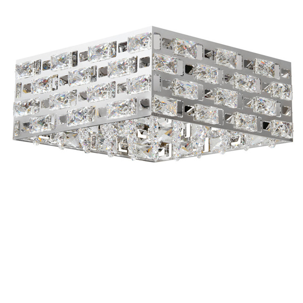 Philips Caesar 581863 G-9 (Bulb Base) Mirror Stainless Steel Ceiling Chandeliers