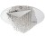Philips Cameo 581849 G-9 (Bulb Base) Mirror Stainless Steel Ceiling Chandeliers
