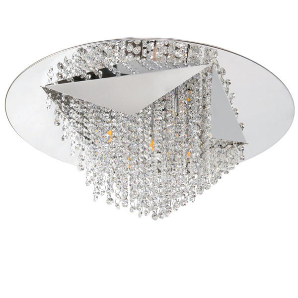 Philips Cameo 581849 G-9 (Bulb Base) Mirror Stainless Steel Ceiling Chandeliers
