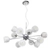 Philips Regalia 581853 G-9 (Bulb Base) Chrome Pendant Chandeliers