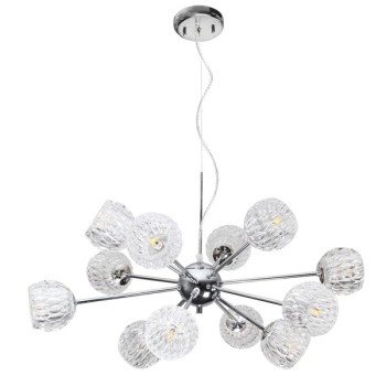 Philips Regalia 581853 G-9 (Bulb Base) Chrome Pendant Chandeliers