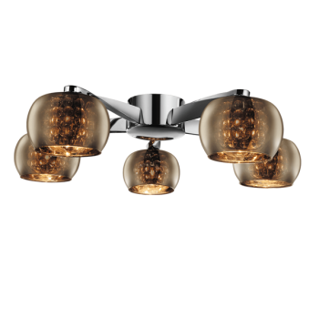 Usha Tisva Allumer CG5005 6 lamps Chandelier