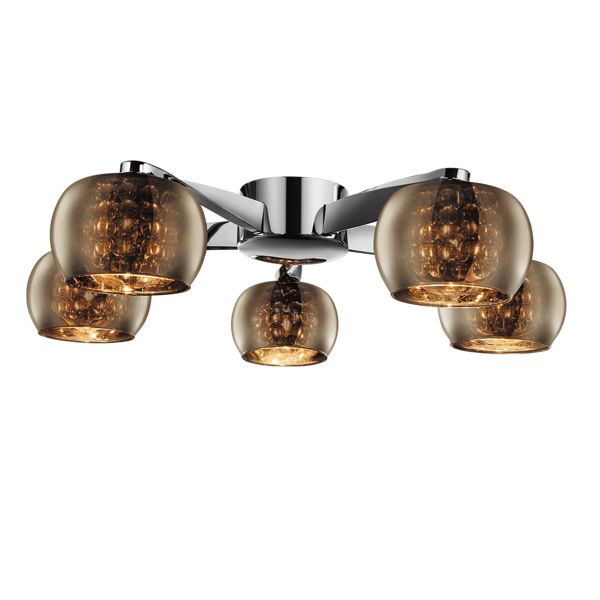 Usha Tisva Allumer CG5005 6 lamps Chandelier