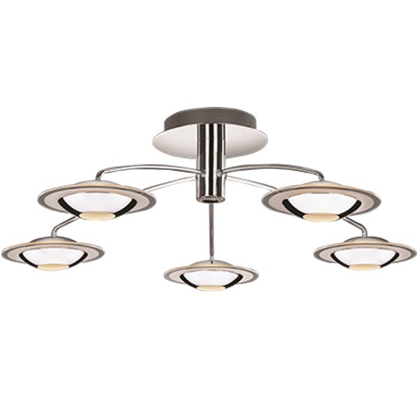 Usha Tisva Calligo SL5001 5 lamps Chandelier