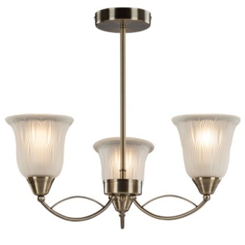 Usha Tisva Daphne CP3011 3 lamps Chandelier