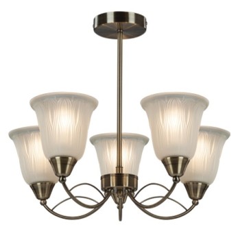 Usha Tisva Daphne CP5006 5 lamps Chandelier