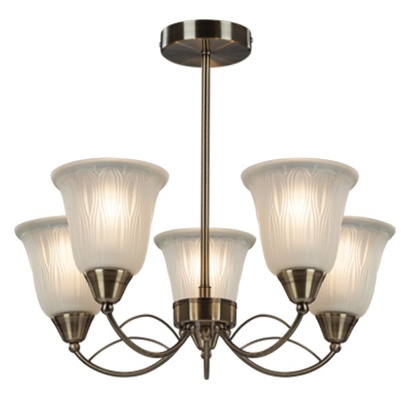 Usha Tisva Daphne CP5006 5 lamps Chandelier