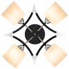Usha Tisva Forma Bella CP4001 4 lamps Chandelier