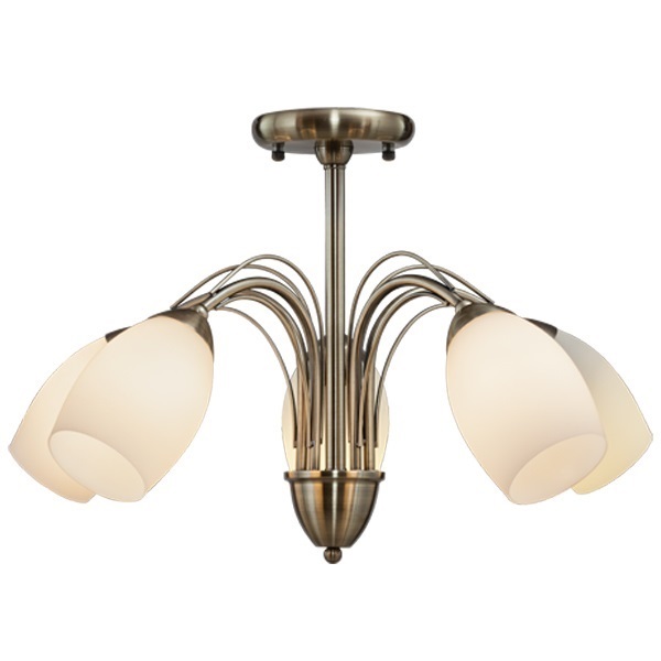 Usha Tisva Tulipe CP5001 5 lamps Chandelier