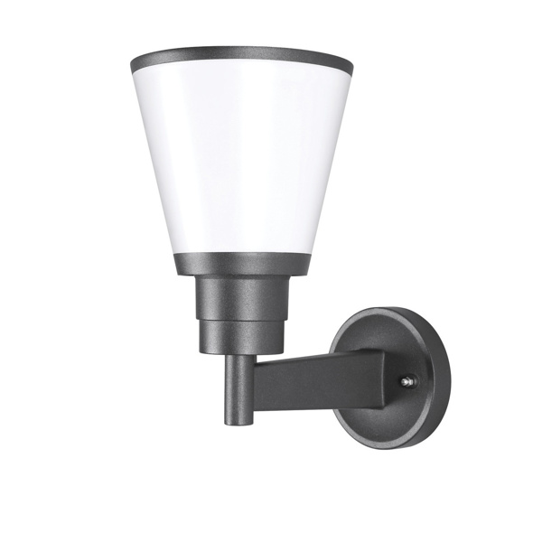 Philips Glide 58174 E-27 (Bulb Base) Black Wall Lights