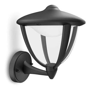 Philips Robin 6W Black LED Wall Lights