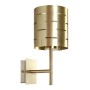 Philips Roseate 58135 E-27 (Bulb Base) Matt Gold Wall Lights