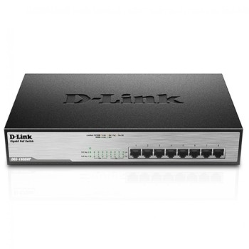 D-Link DGS-1008MP High Power PoE Switch For Surveillance