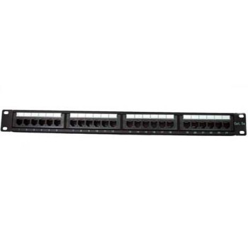 AMP 24 Port Patch Panel (Loaded)