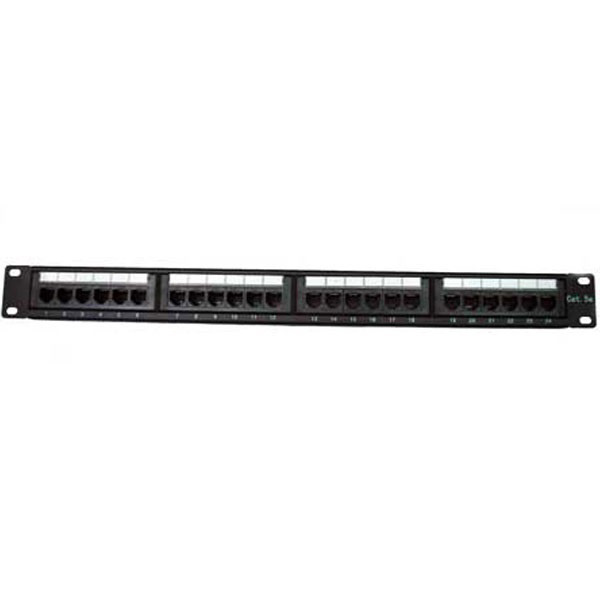 AMP 24 Port Patch Panel (Loaded)