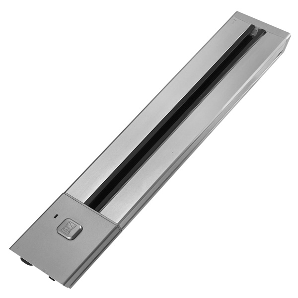 MX 6000 A 32A with Switch 600 mm Wall | Table Bracket Mount Silver Power Tracks