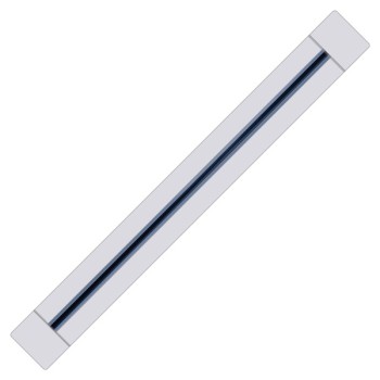 MX 6000 B 32A with Switch 800 mm Wall | Table Bracket Mount Silver Power Tracks