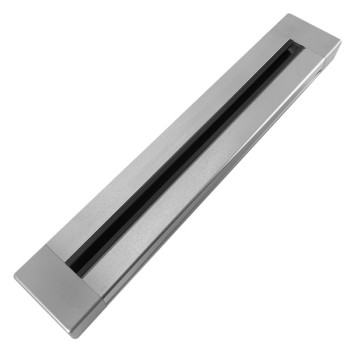 MX 6100 A 32A 600 mm Wall | Table Bracket Mount Silver Power Tracks