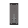Norisys TG9 T9915.02 500 Watts with Bar Knob + Blank 1 M Quartz Gray Dimmers