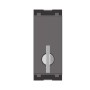 Norisys TG9 T9916.32 1000 Watts 1 M Bar Knob Matt Chrome Dimmers
