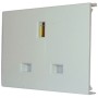 ABB 13A Flat Pin Socket
