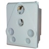Honeywell MK Wraparound W27424 10-16A White Socket