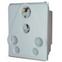 Honeywell MK Wraparound W27424 10-16A White Socket