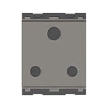 Norisys Cube C5331.02 16A 3 Pin 2M Shuttered Grey Socket