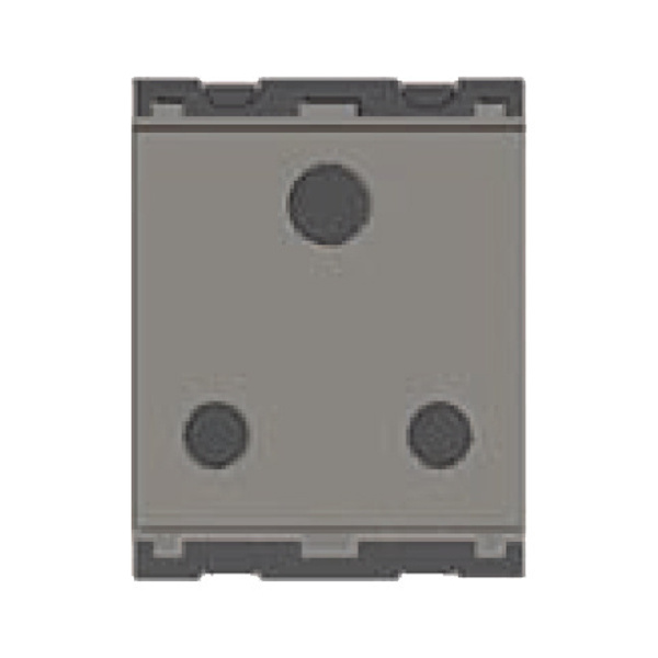 Norisys Cube C5331.02 16A 3 Pin 2M Shuttered Grey Socket