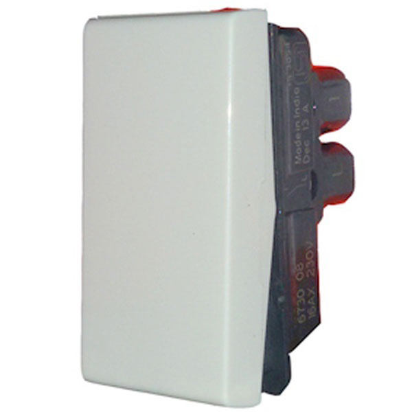 Legrand Myrius 673008 16A One Way White Switch