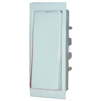 Honeywell MK Wraparound W26411A 16A One Way White Switch