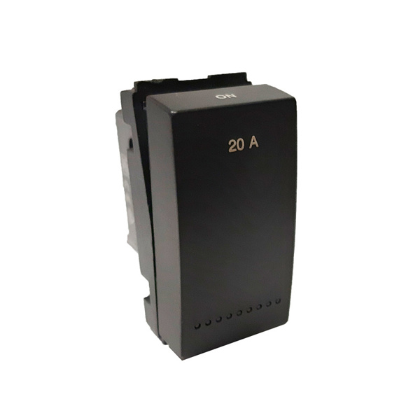 GM AA1006 20A One Way Electric Grey LED Switch