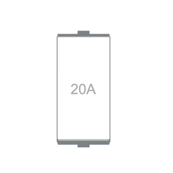 Micron Artize 20A 1 Way White Switch