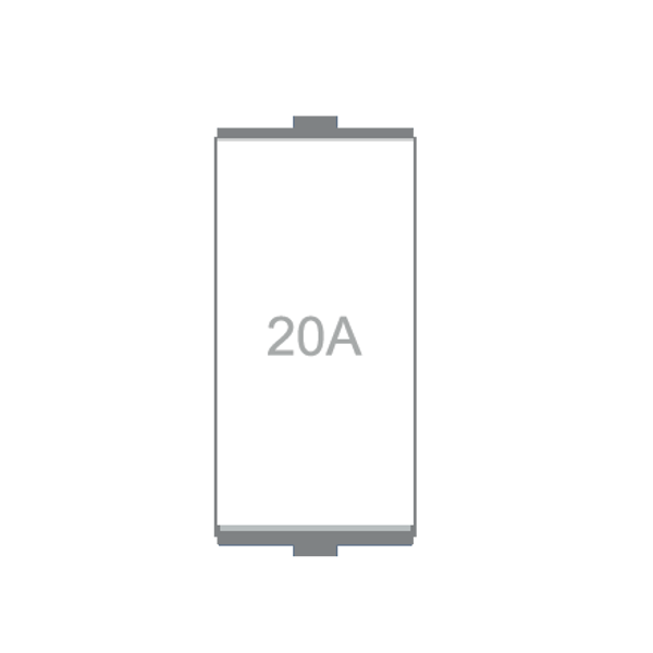 Micron Artize 20A 1 Way White Switch