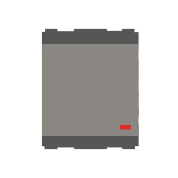 Norisys Cube C5171.02 25A DP 2M One Way Indicator Grey Palm Switch