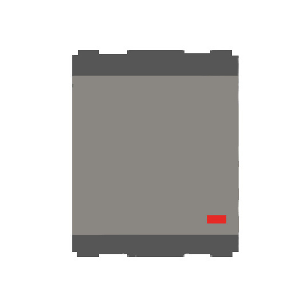 Norisys Cube C5171.02 25A DP 2M One Way Indicator Grey Palm Switch