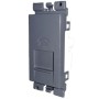 Honeywell MK Blenze DW492BLK Dual Black RJ11 Socket
