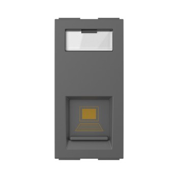 GM AA1047 CAT-6 RJ45 Electric Grey Socket