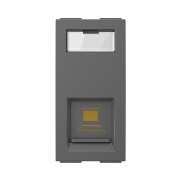 GM AA1047 CAT-6 RJ45 Electric Grey Socket