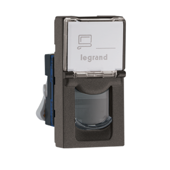 Legrand Myrius Nextgen 679465 Grey RJ45 Socket