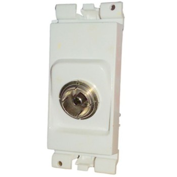 Honeywell MK Blenze DW451WHI White TV Socket