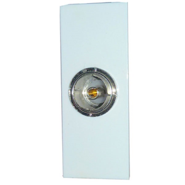 Honeywell MK Wraparound W26451 White TV Socket