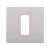 Anchor Roma Tresa 30216WH 1M White Cover Plate With Frame