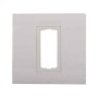 Anchor Roma Tresa 30216WH 1M White Cover Plate With Frame