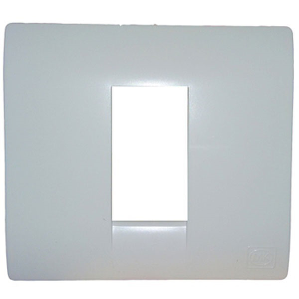 Honeywell MK Blenze DW101WHI 1M White Cover Plate With Frame