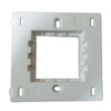 Honeywell MK Citric CW101WHI 1 Module Cover Plate With Frame