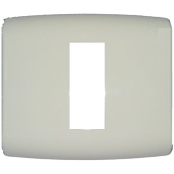 Honeywell MK Wraparound W26001 1M White Cover Plate With Frame